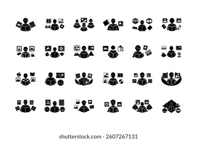 Language and Vocabulary Builder Vector Graphics