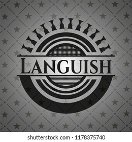 Languish black emblem