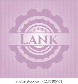 Lank pink emblem