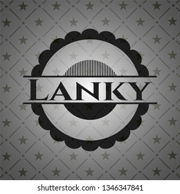 Lanky black emblem