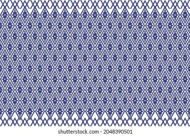 Lanna Muster.THAI CRAFT Tapete, für Kleidung, Hemden, Kleider und andere Textilwaren. Handgewebe Textilien Thai Traditionelle Textilien.Nahtlose Vektorgrafik