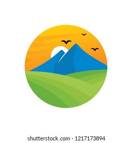 lanscape background template