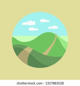 Lansekap Mountain View