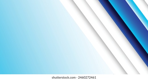 lant Tech Dark Blue Abstract Memphis Geometric Wide Banner Design Background vector