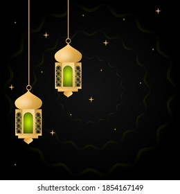 Lantern Background for Islamic Templates, Eid Mubarak, Eid Al-Adha, Ramdhan, etc. - Shutterstock ID 1854167149