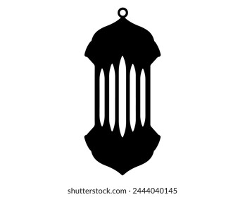 Lantern Black and white Illustration