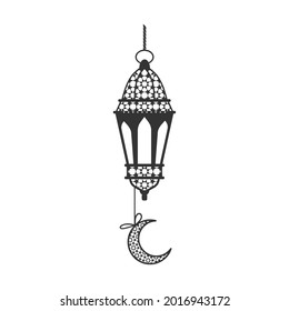 Laternenfeierungs-Leuchtsymbol. Arabisches islamisches Kulturfestival.