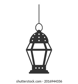lantern celebration light icon. Arab Islamic Cultural Festival.