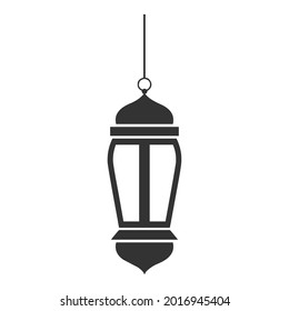 Laternenfeierungs-Leuchtsymbol. Arabisches islamisches Kulturfestival.