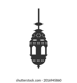 Laternenfeierungs-Leuchtsymbol. Arabisches islamisches Kulturfestival.