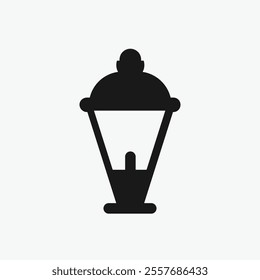 lantern celebration light icon. Arab Islamic Cultural Festival.