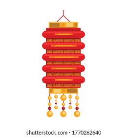 Lantern of chinese cartoon vector icon.Cartoon vector illustration =====. Isolated illustration of ====== icon on white background.