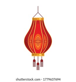 Lantern of chinese cartoon vector icon.Cartoon vector illustration =====. Isolated illustration of ====== icon on white background.
