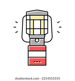 lantern device color icon vector. lantern device sign. isolated symbol illustration