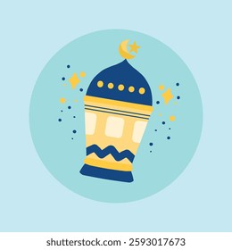 a lantern doodle for ramadhan