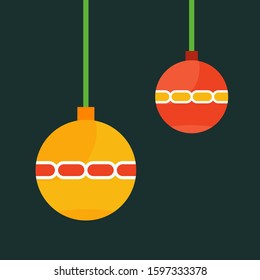 Lantern flat icon. Suitable for any user interface and user experience