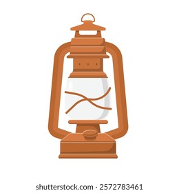 Lantern Flat Illustration. Clean Icon Design Element on Isolated White Background