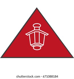 lantern, icon