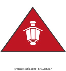 lantern, icon