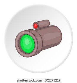 Lantern icon. Cartoon illustration of lantern vector icon for web