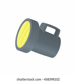 Lantern icon in cartoon style isolated on white background. Illumination symbol