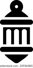 lantern icon design glyph style