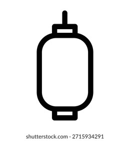 lantern icon design illustration template

