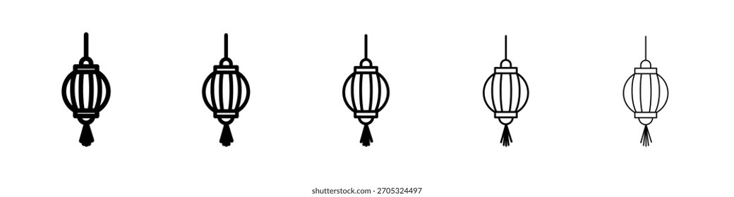 Lantern icon design, logo, app, UI. Vector illustration, EPS