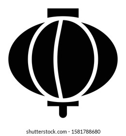 lantern icon glyph vector design