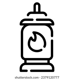 Lantern Icon Illustration for web, app, infographic, etc