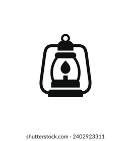 Lantern icon isolated on white background