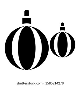 lantern icon isolated sign symbol vector illustration - high quality black style vector icons
