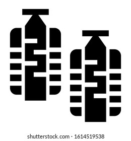 lantern icon isolated sign symbol vector illustration - high quality black style vector icons
