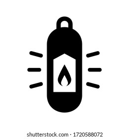 lantern icon or logo isolated sign symbol vector illustration - high quality black style vector icons
