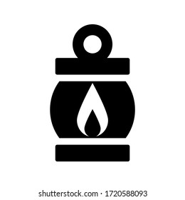 lantern icon or logo isolated sign symbol vector illustration - high quality black style vector icons
