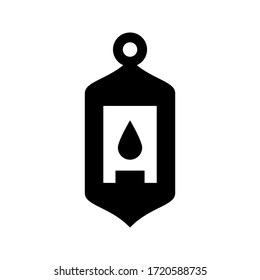 lantern icon or logo isolated sign symbol vector illustration - high quality black style vector icons
