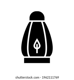 lantern icon or logo isolated sign symbol vector illustration - high quality black style vector icons
