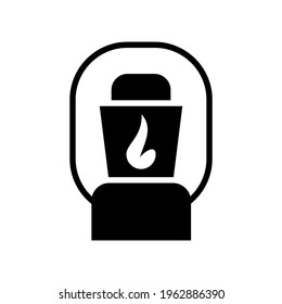 lantern icon or logo isolated sign symbol vector illustration - high quality black style vector icons
