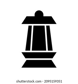 lantern icon or logo isolated sign symbol vector illustration - high quality black style vector icons
