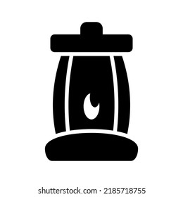 lantern icon or logo isolated sign symbol vector illustration - high quality black style vector icons
