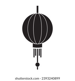 lantern icon logo vector design template