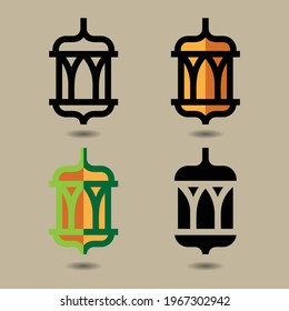 Lantern icon. Nice vector for holidays, ramadan, greeting cards, celebrations etc.