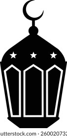 a lantern icon for Ramadan festivities 