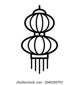 Lantern icon Royalty free vector design   illustration
