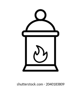 Lantern icon Royalty free vector design   illustration