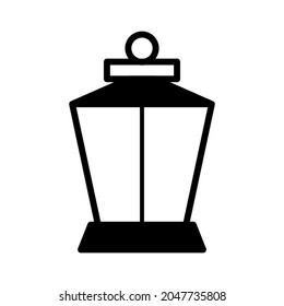 Lantern icon royalty free vector design illustration
