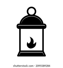 Lantern icon in trendy vector design illustration 