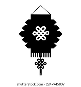 Lantern icon vector illustration. Lantern icon logo