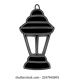 Lantern icon vector illustration. Lantern icon logo