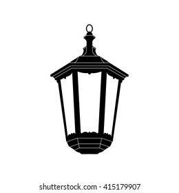 Lantern icon vector illustration. Lantern icon logo. 